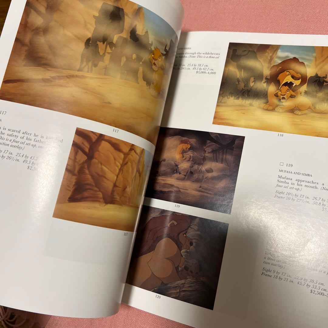 貴重✴︎ディズニー SOTHEBY'S THE ART OF ライオンキング