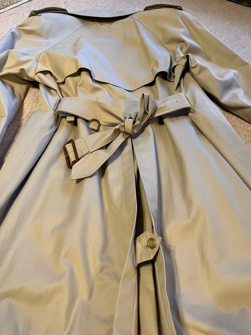 【美品】43（M相当）バーバリー BURBERRY トレンチコート　ライナー付き