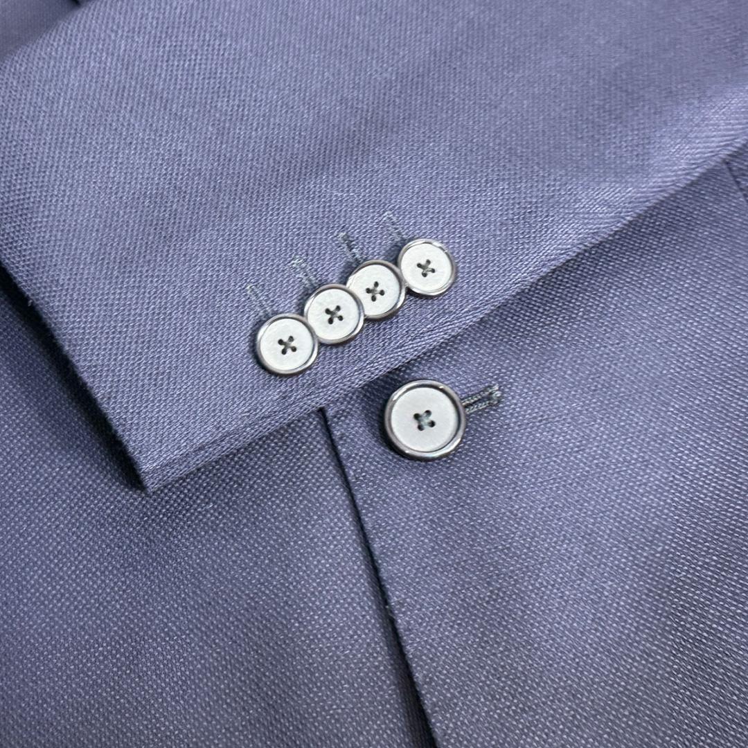 J6406美品 タリアトーレ 24SSモンテカルロホップサックジャケット 紺46