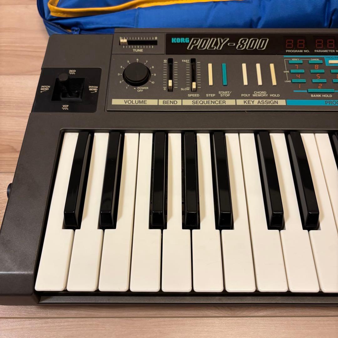 大幅値下げ❗️アナログシンセサイザー　コルグ　KORG POLY-800 レトロ