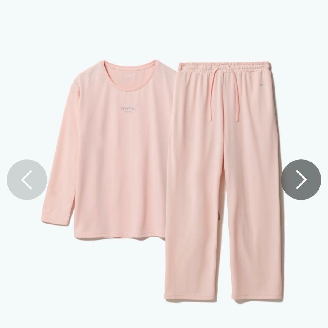 TENTIAL BAKUNE Dry Women's 上下セット　ピンク　XL