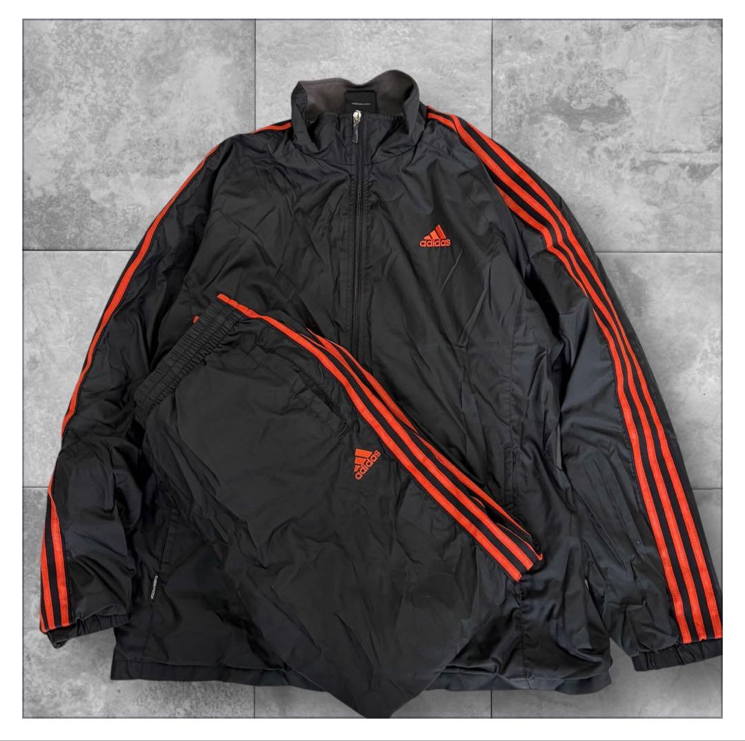アディダス　adidas ジャージ上下セット　2xl 黒