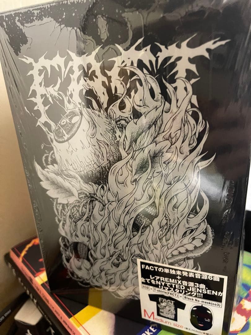 FACT co3 CD+能面+Tシャツ（M）新品未開封　ファクト