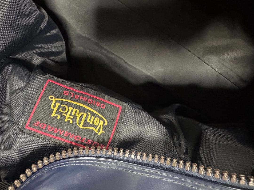 Von Dutch ネイビー ボストンバッグ