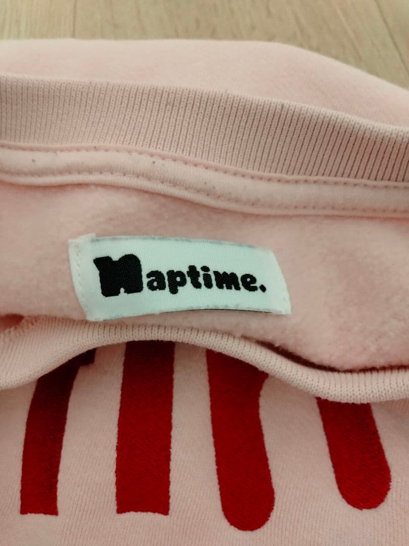 nissy naptime プルオーバーSWEAT PINK Mサイズ