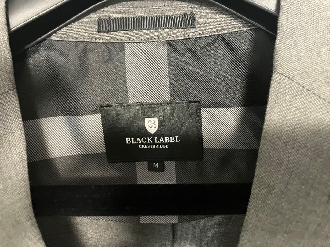 BLACK LABEL CRESTBRIDGE ビジネスジャケット M グレー