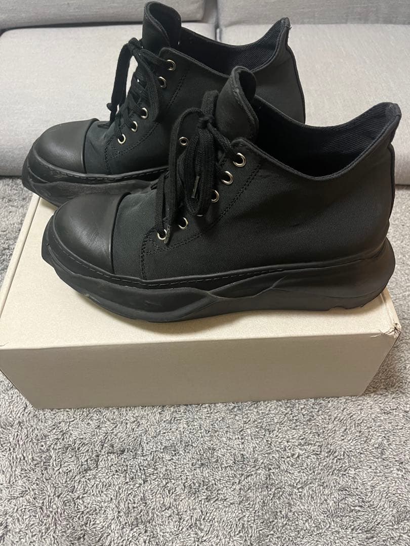靴 Rick Owens DRKSHDW abstract low 42