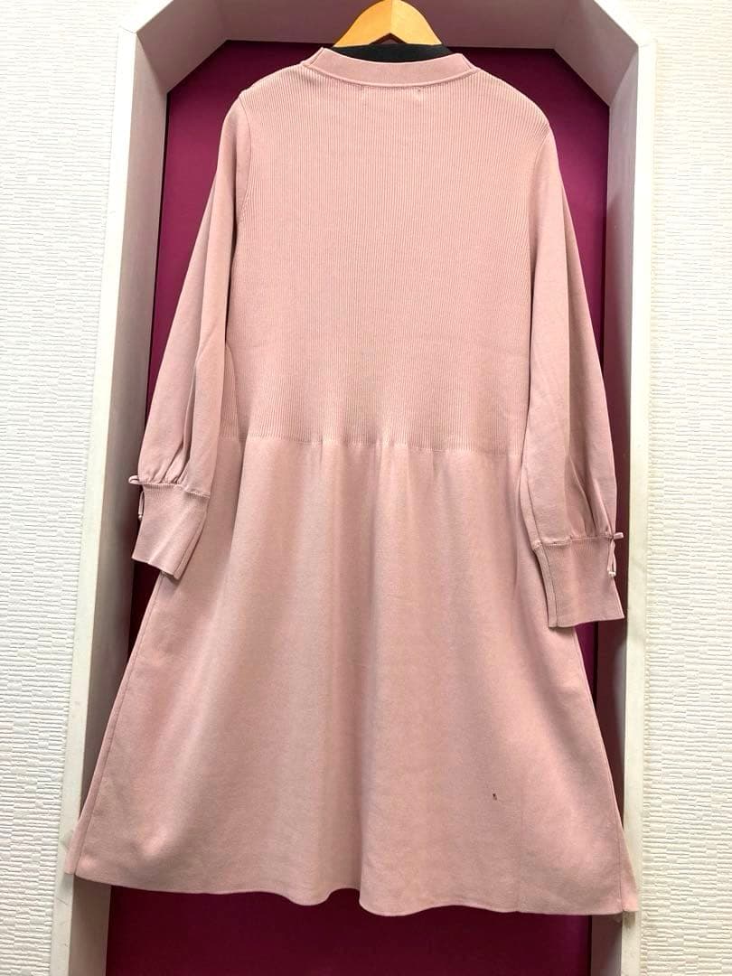 スーパービューティー♡前立てビジュー使いリブ編みVネックカーディガン