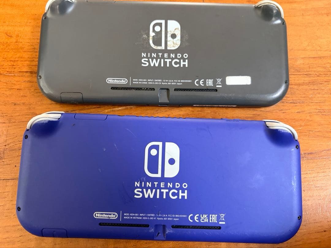 Nintendo Switch Lite パープル グレー【ジャンク】