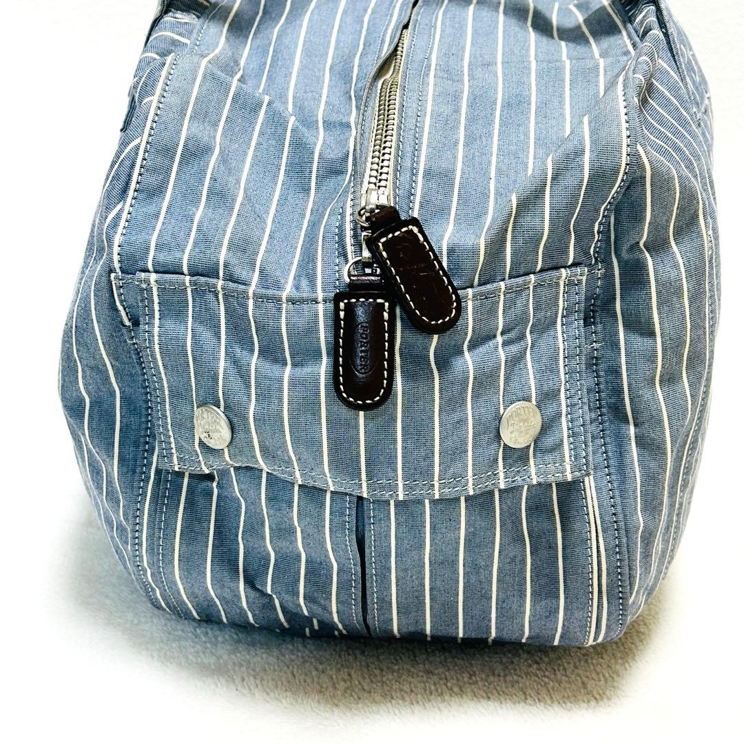 【希少】美品　PORTER 70周年記念 ボストンバッグ ストライプ　旅行