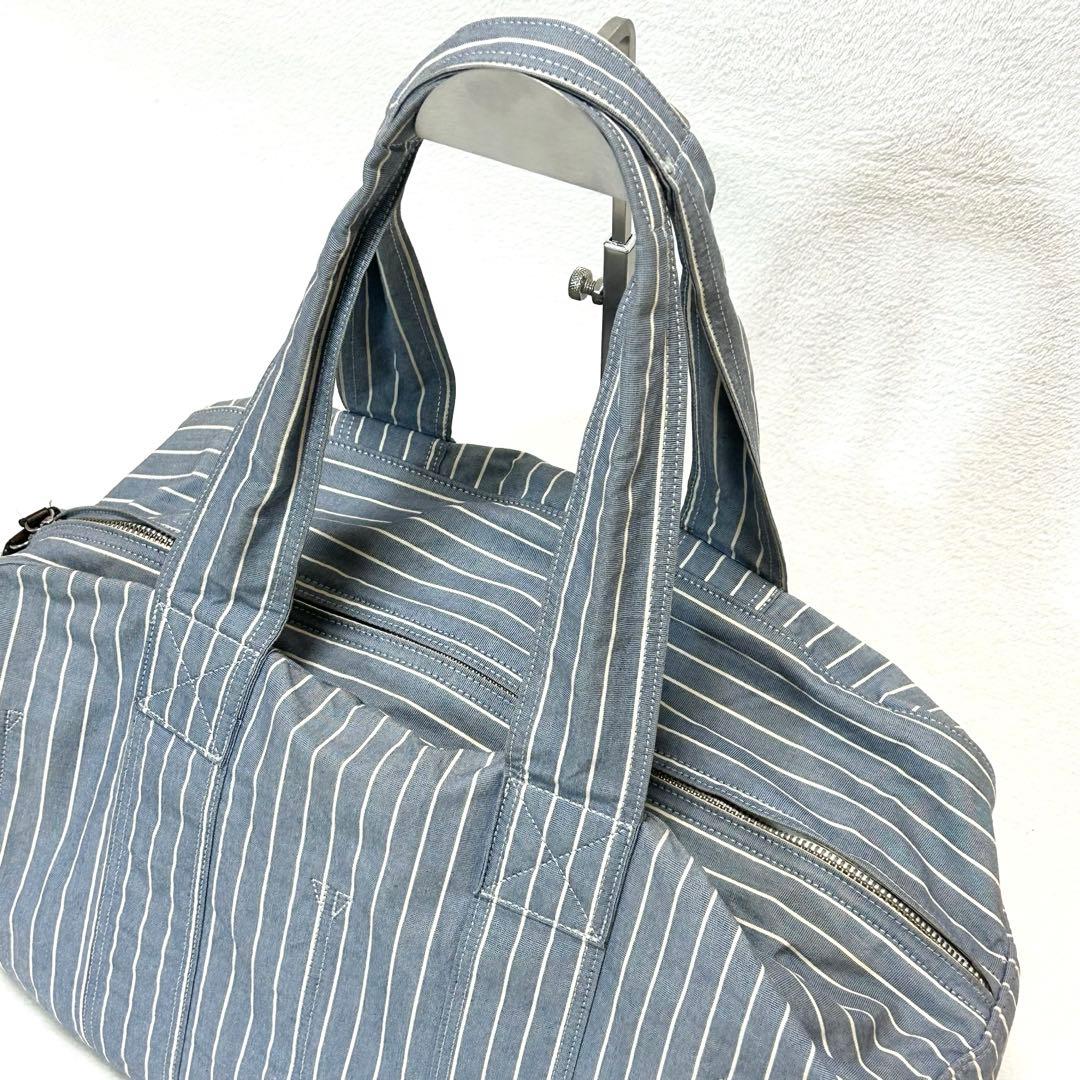 【希少】美品　PORTER 70周年記念 ボストンバッグ ストライプ　旅行