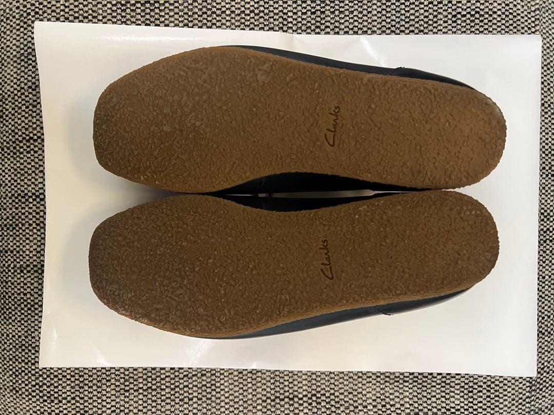 [Clarks クラークス] ワラビー モカシン シェイカーIIラン　ネイビー