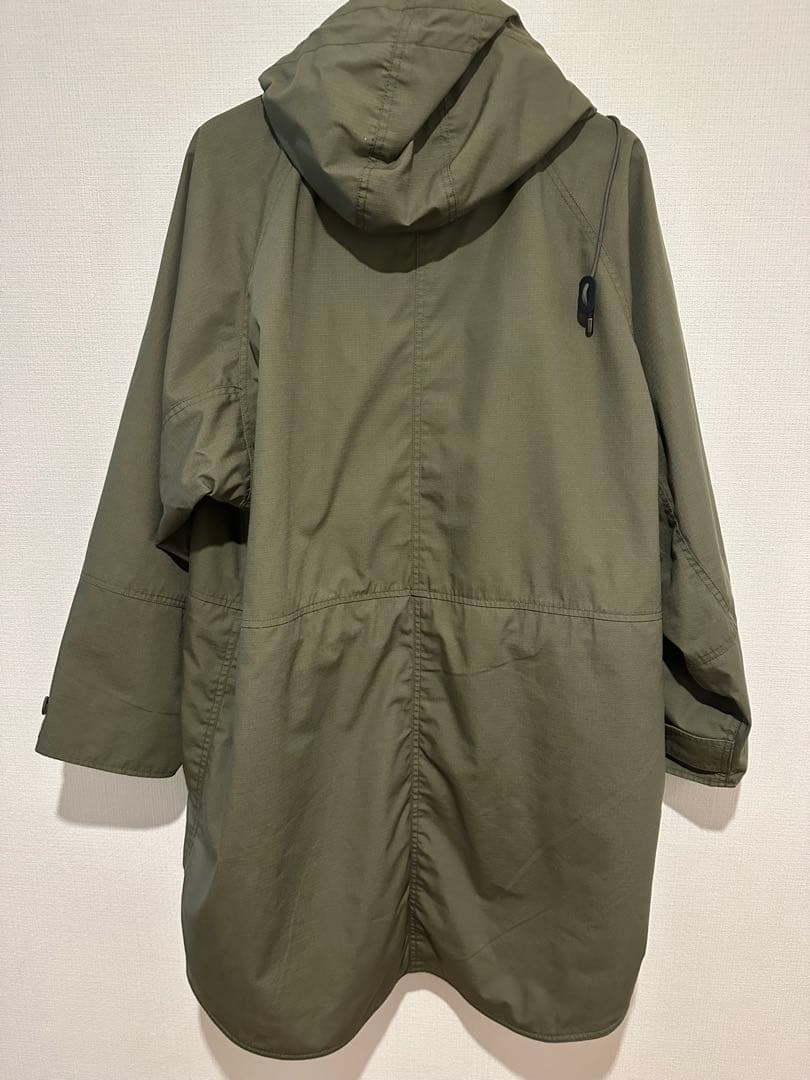 ArkAir RHCオリーブ フード付きモッズコート M