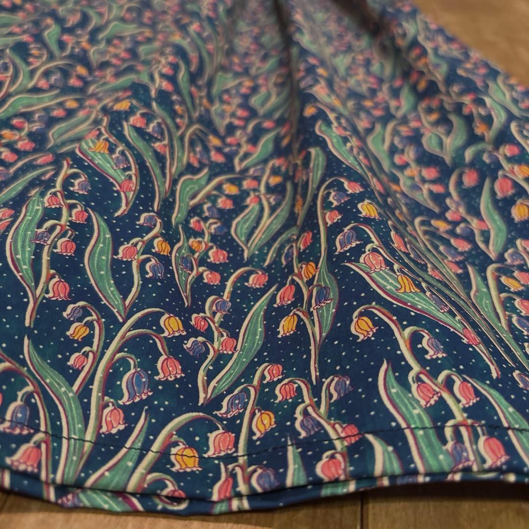 キナコ様　タックスカート リバティキエロ　ハンドメイド