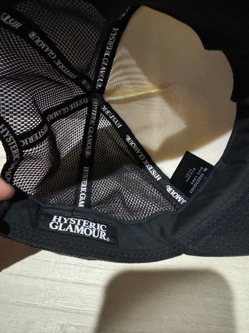 hystericglamour キャップ　vixen girl