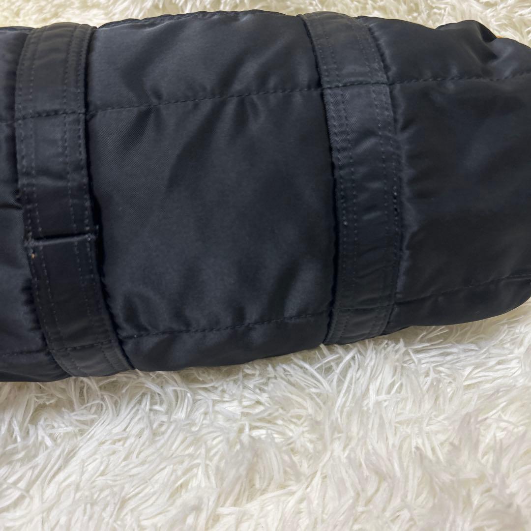 【美品】ポーター　タンカー　ミニボストンバッグ　ダッフル　ブラック