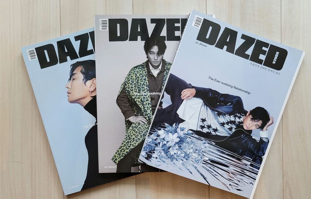 レア！チュジフン 雑誌 DAZED KOREA Mr.ICON セットおまけ付き