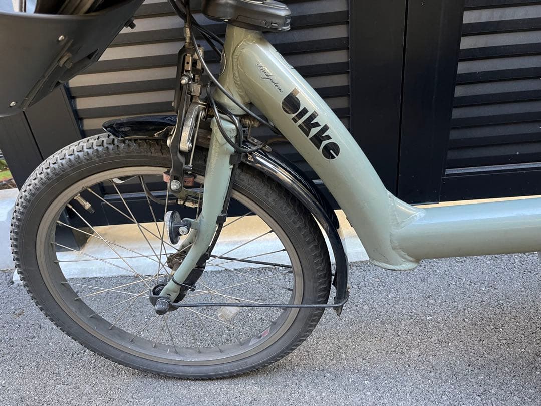 【直接引渡可】2022年購入bikke 電動アシスト自転車 チャイルドシート付き