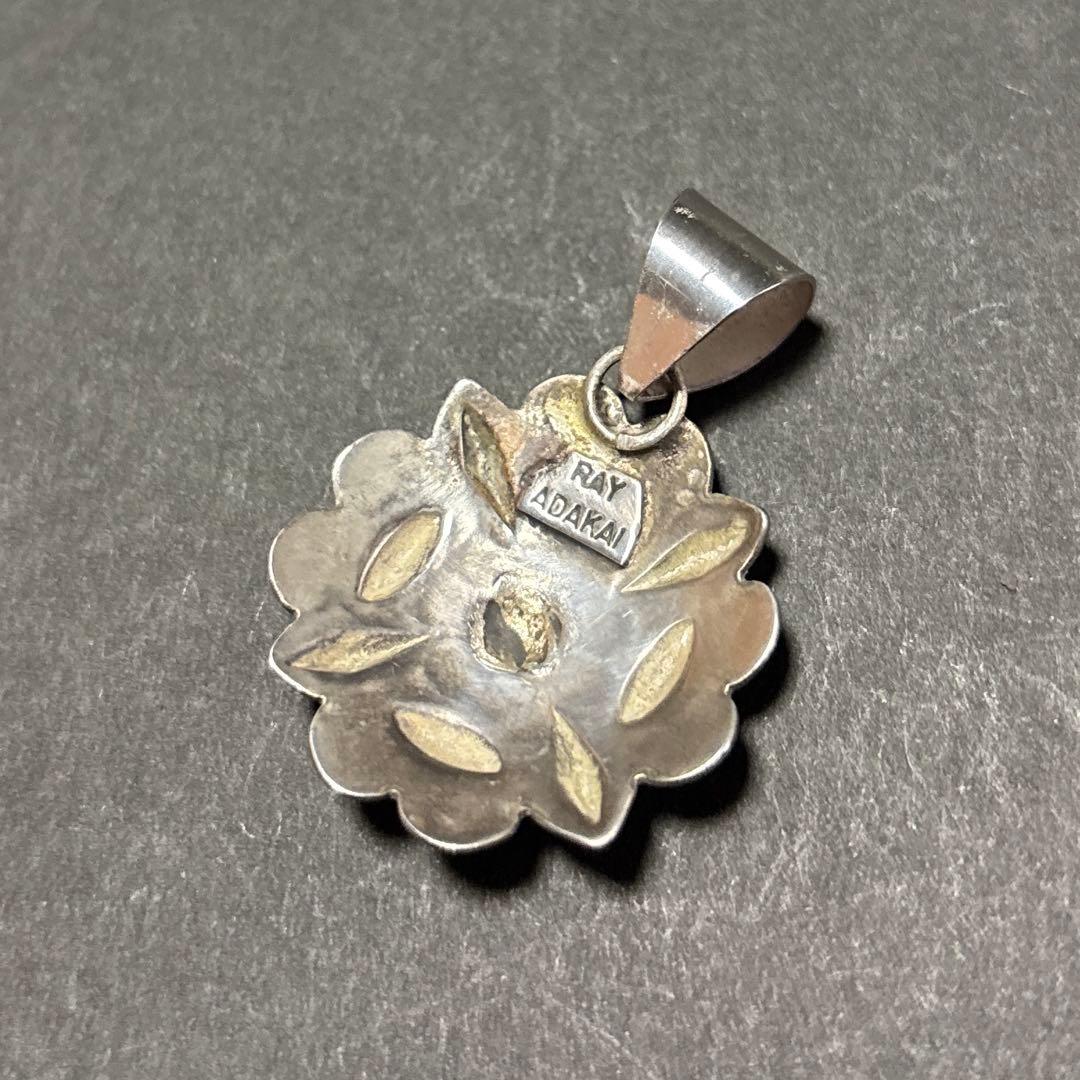 ナバホ　インディアンジュエリー　ペンダントトップ　navajo レイアダカイ