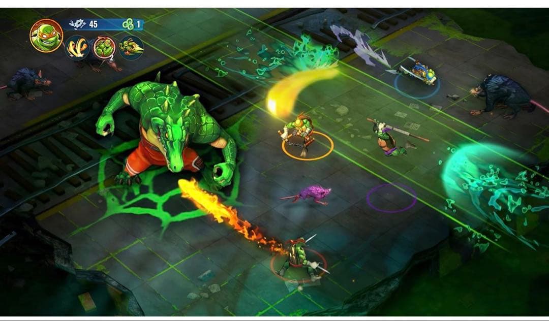 Nintendo Switch Teenage Mutant Ninja Turtles switch