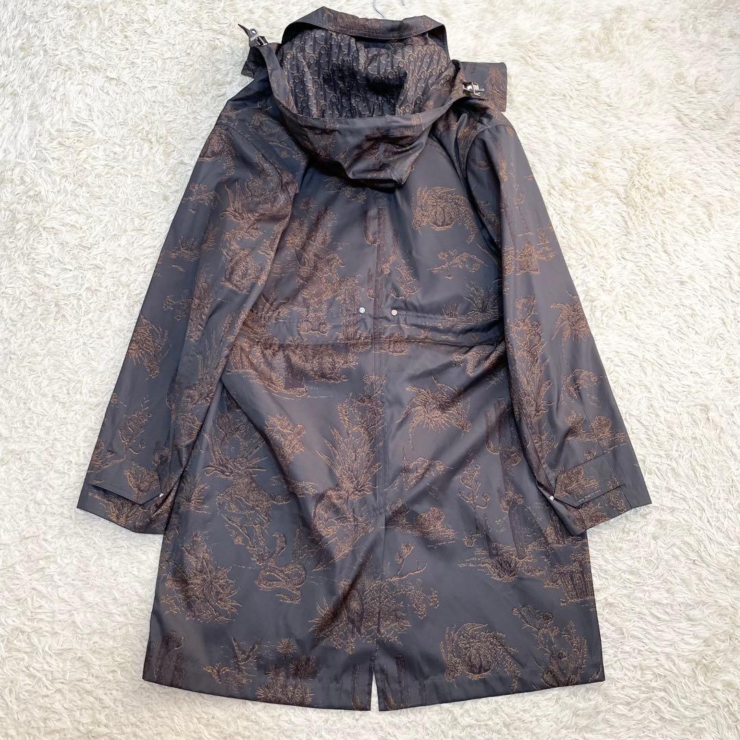 タグ付 Dior × CACTUS JACK 2way総柄 オブリーク コート