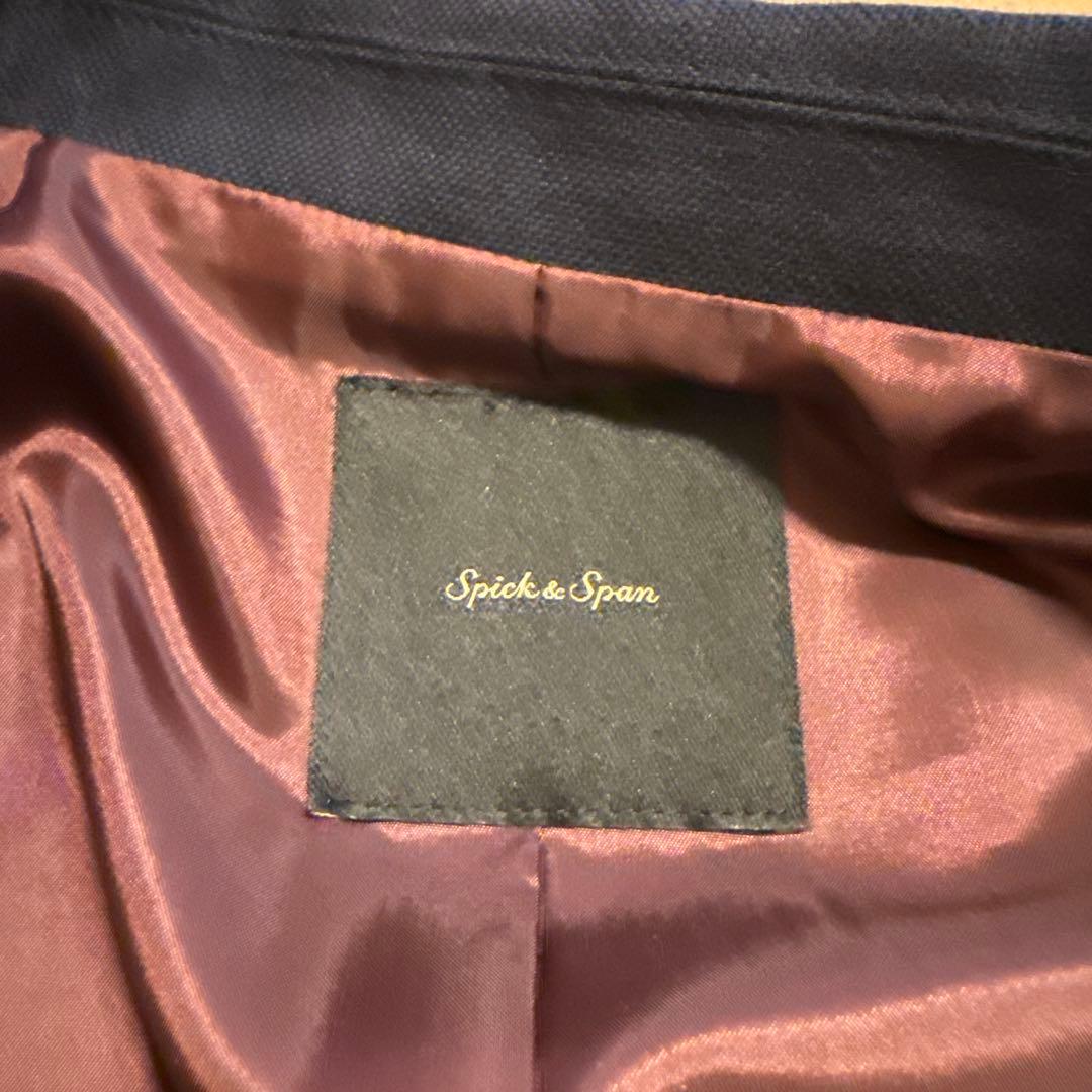 Spick & Span ネイビー ダブルブレストジャケット