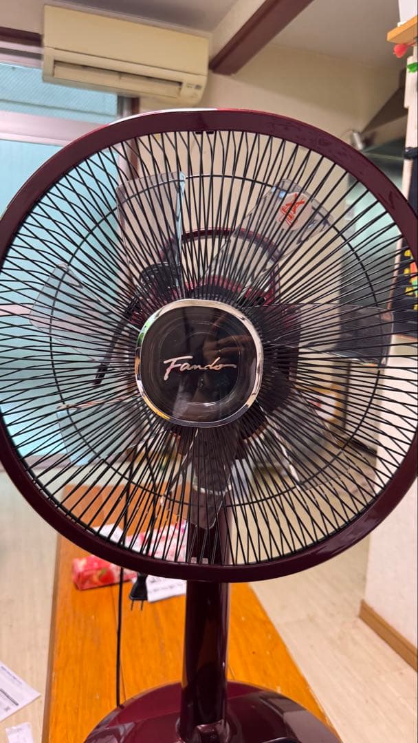 扇風機 レトロ DCモーター扇 ハイエンド UF-DHR30G ユーイング