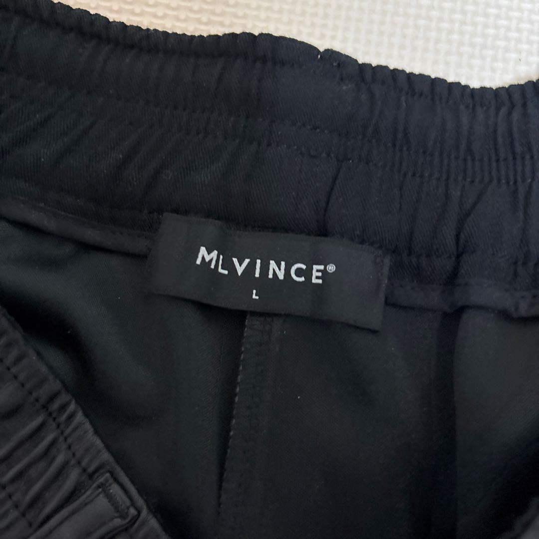 超美品　MLVINCE ブラックパンツ Lサイズ