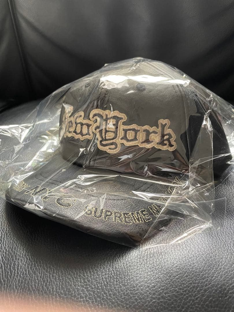 New York SUPREME NYC ブラックキャップ