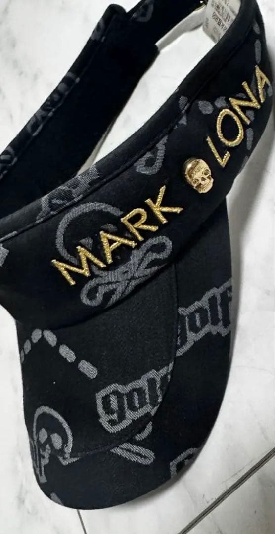9日迄ゲリラセール　MARK & LONA スカルプリント バイザー