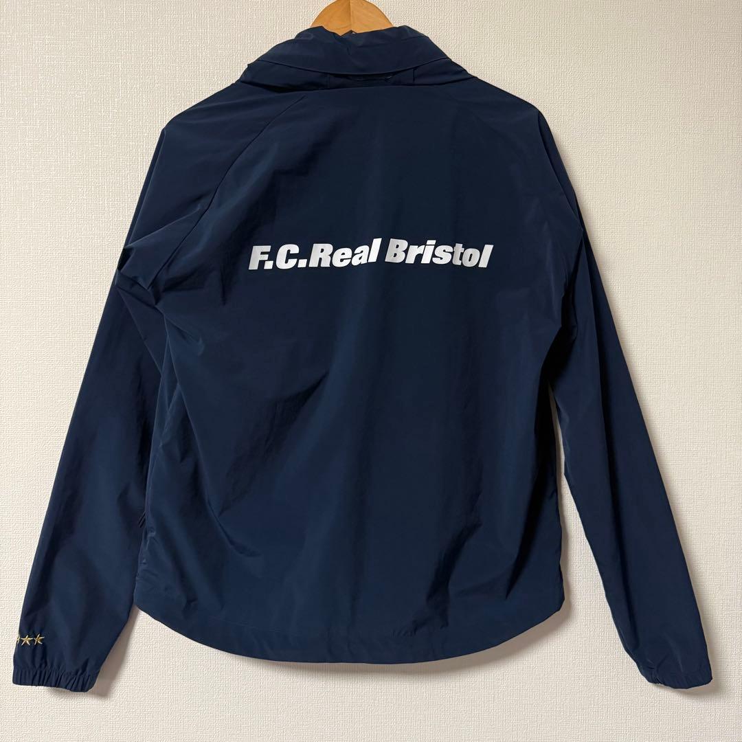 ブリストル　F.C.R.B. ジップアップパーカー　ジャージ　シンプル　ネイビー