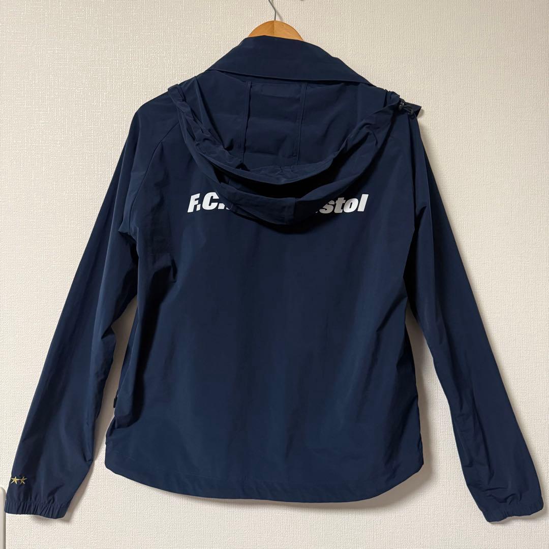 ブリストル　F.C.R.B. ジップアップパーカー　ジャージ　シンプル　ネイビー