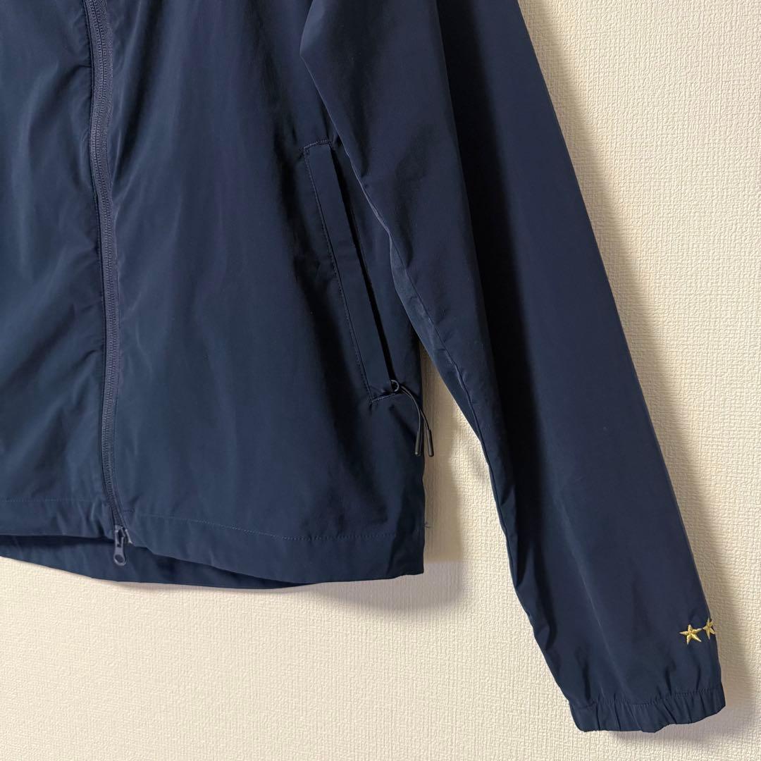ブリストル　F.C.R.B. ジップアップパーカー　ジャージ　シンプル　ネイビー
