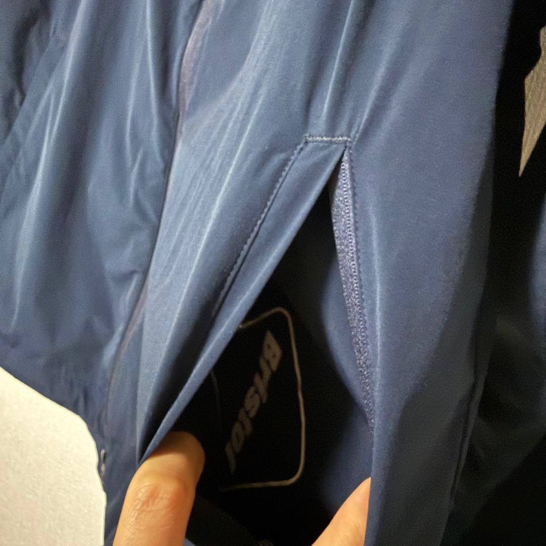 ブリストル　F.C.R.B. ジップアップパーカー　ジャージ　シンプル　ネイビー