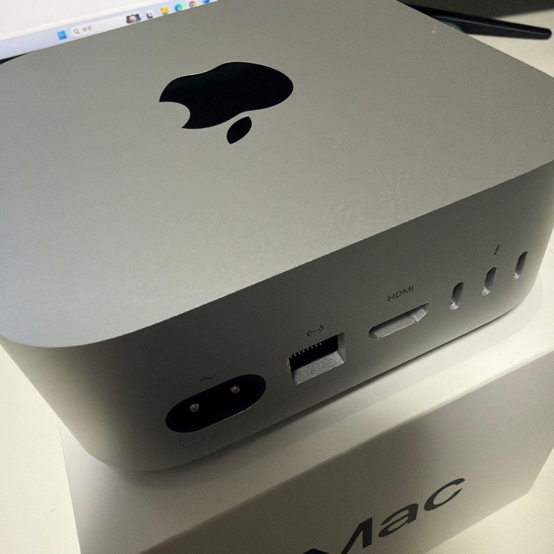 Apple M4チップ搭載 Mac mini 16GBメモリ 512GBSSD