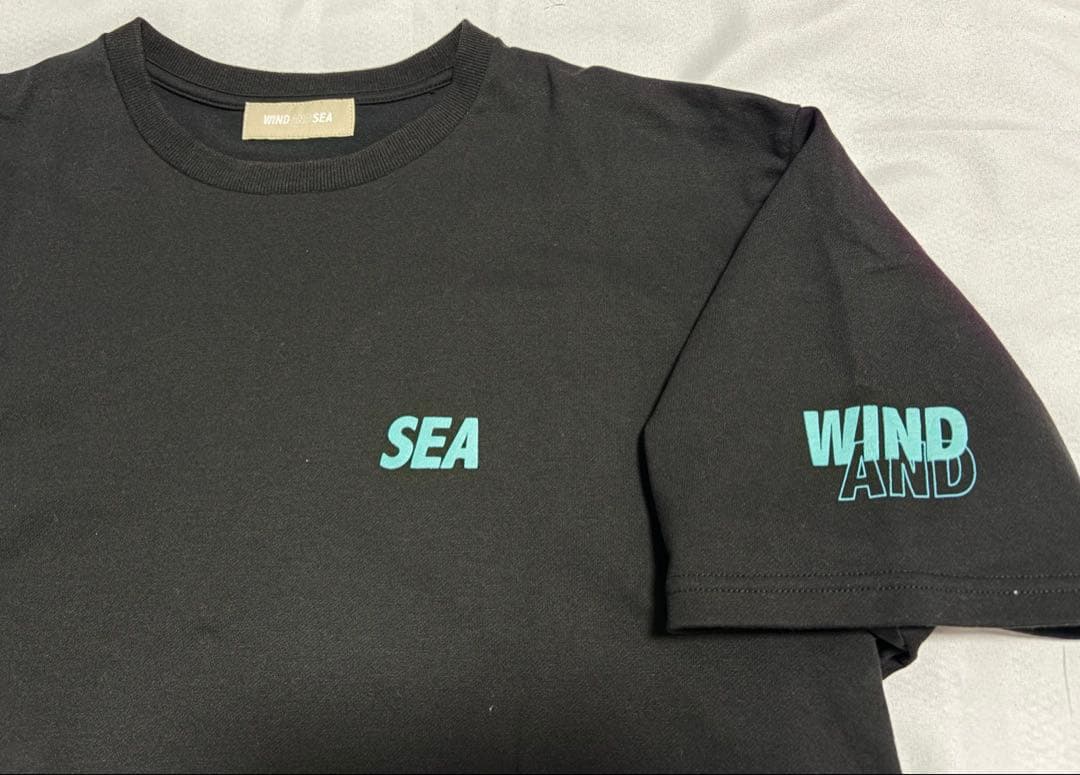 WIND AND SEA CORDURA Tシャツ　ブラック　Lサイズ