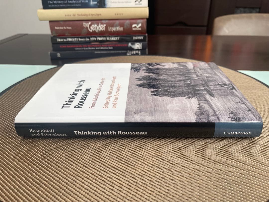 洋書 Thinking with Rousseau