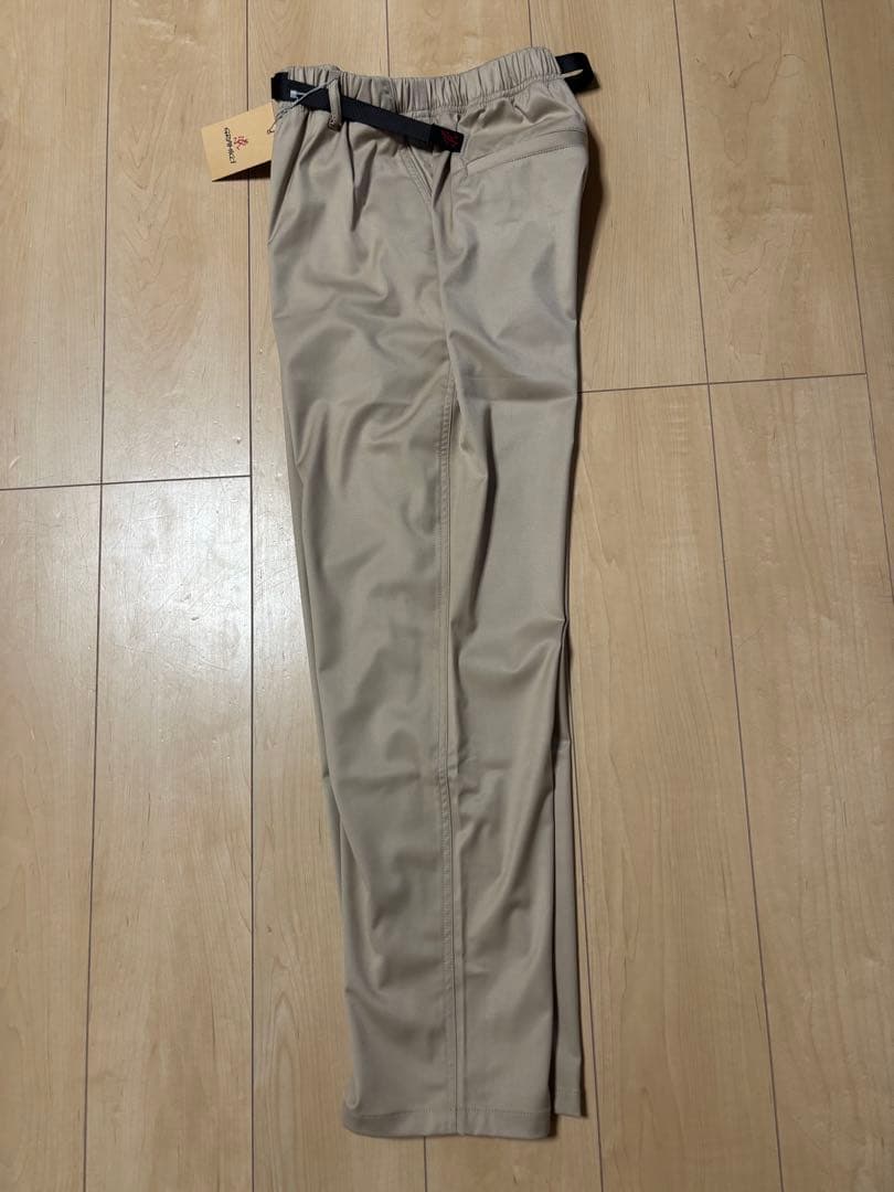 新品✨Gramicci ギャバジンイージーテーパードパンツ M