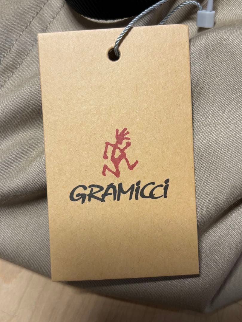 新品✨Gramicci ギャバジンイージーテーパードパンツ M