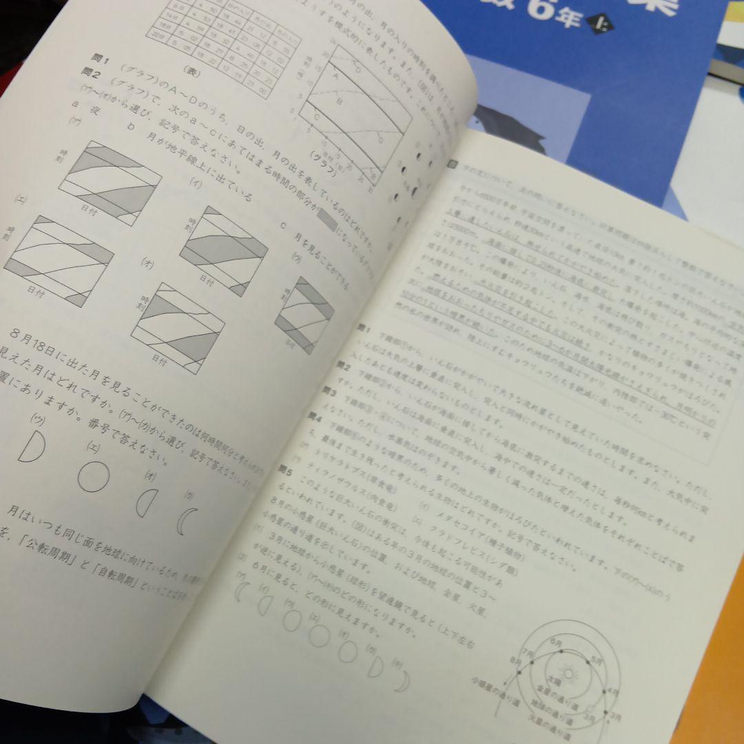 四谷大塚6年予習シリーズ国算理社/漢/計算　上　2024年使用版　中古