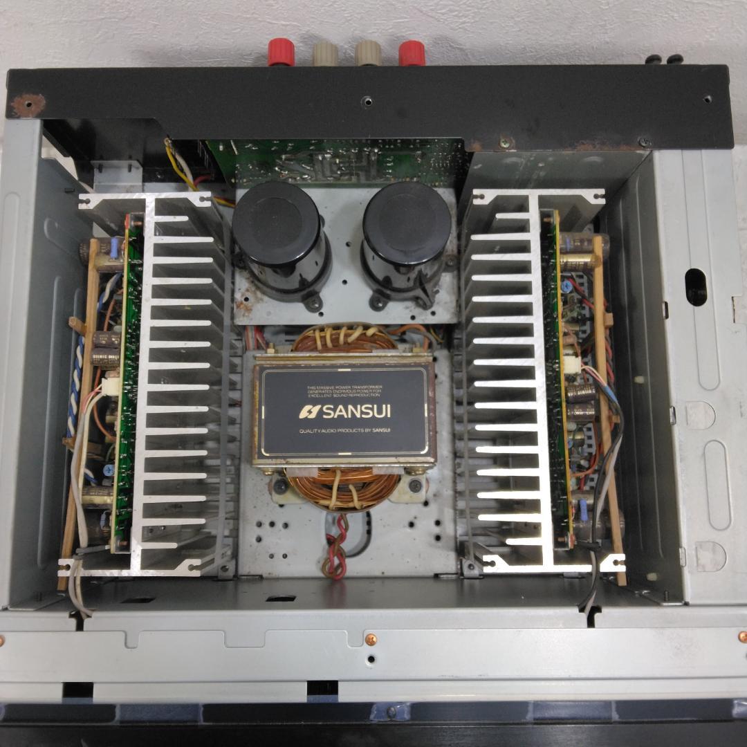 説明書付き SANSUI AU-α607DR プリメインアンプ 中古現状品