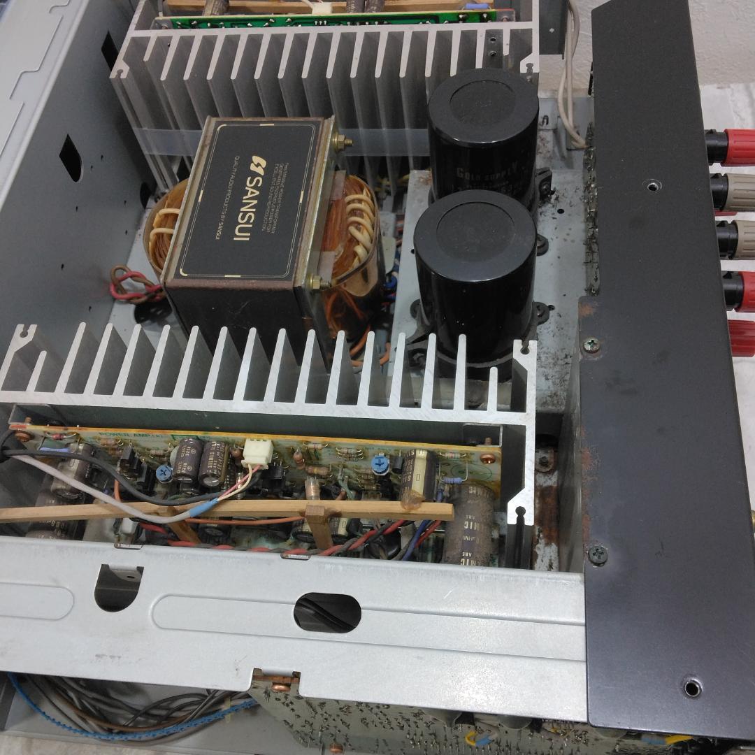 説明書付き SANSUI AU-α607DR プリメインアンプ 中古現状品