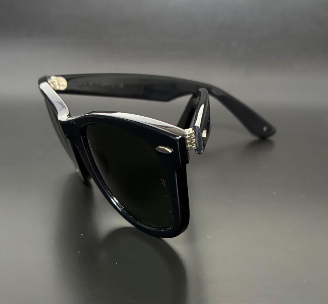 【希少美品】 70s B&L RAY-BAN ウェイファーラー　5022 芯無し