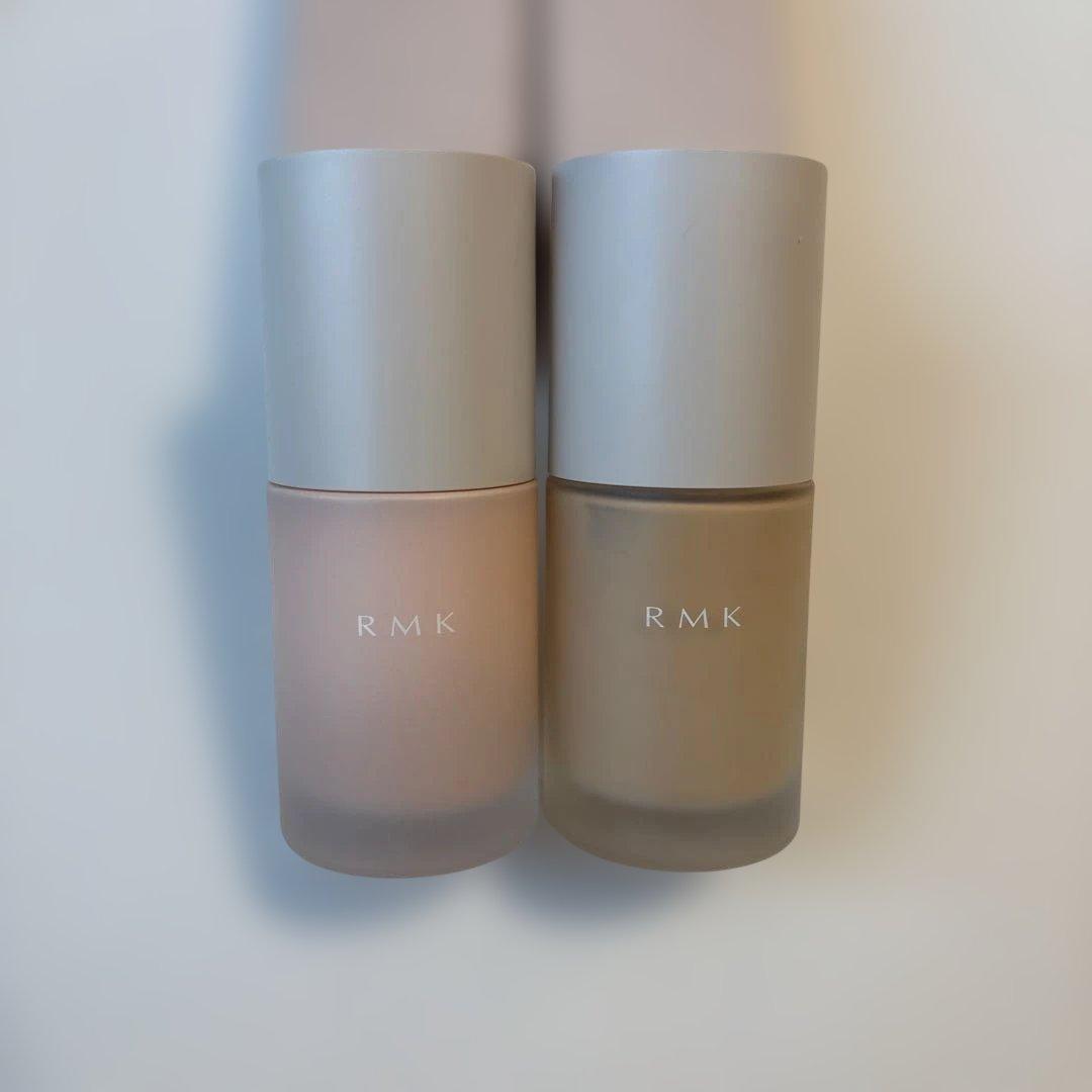 RMK リクイドファンデーション101 & ルミナスメイクアップベース
