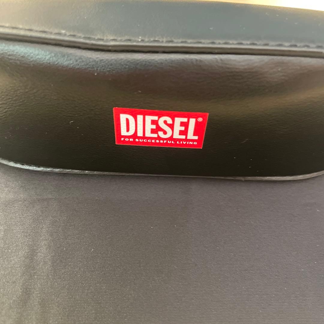 DIESEL ブラック メタルサングラス