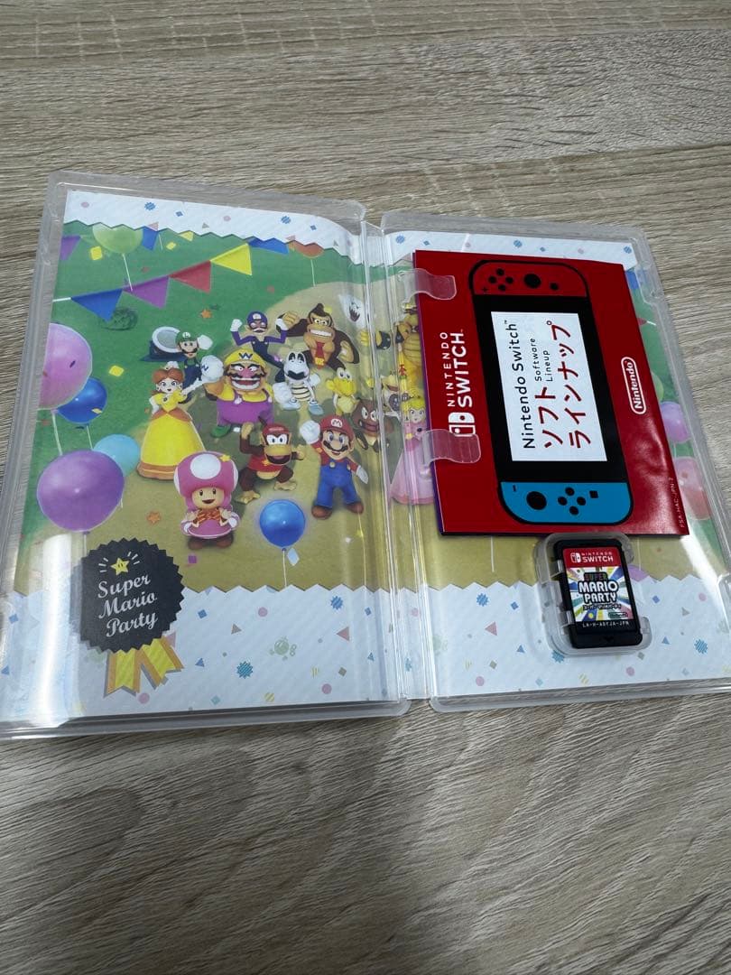 任天堂Switch 2018 スーパーマリオパーティのソフト付き
