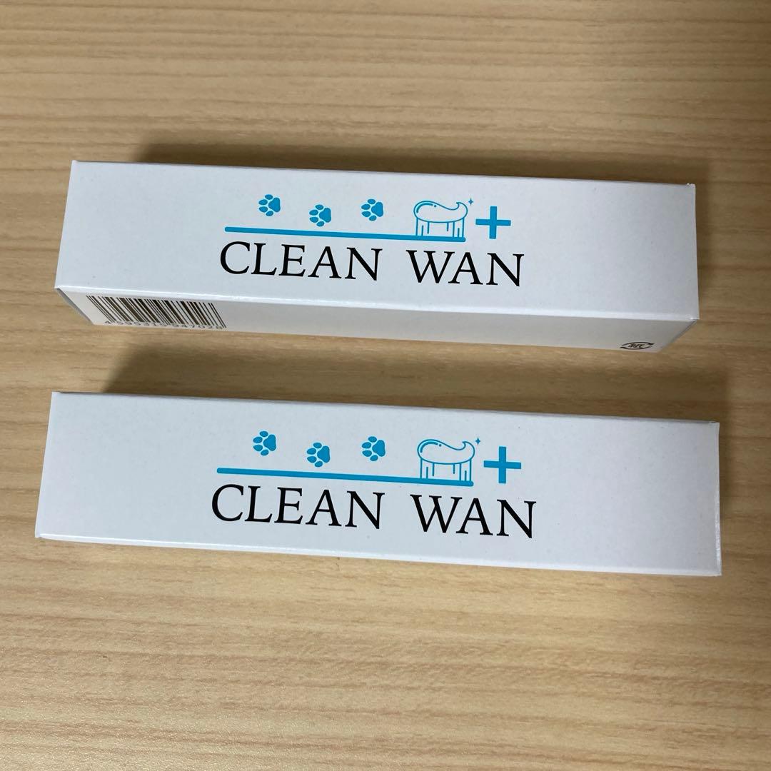 CLEAN WAN クリーンワンジェル犬用 歯磨きジェル　2本