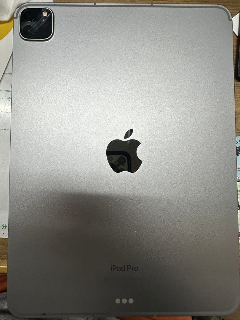 【訳あり】Apple iPad Pro11インチ ダークグレー 第4世代セルラー