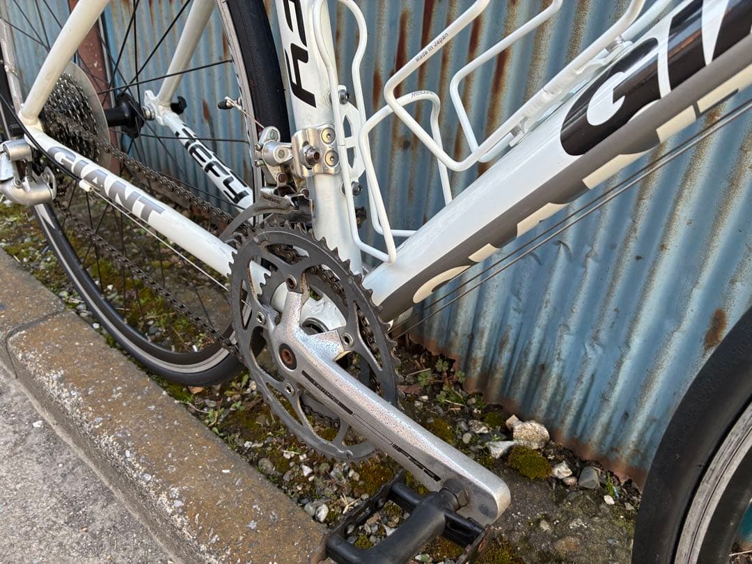 【整備済】アルミロードバイク GIANT Defy3 ホワイト XS 2011年