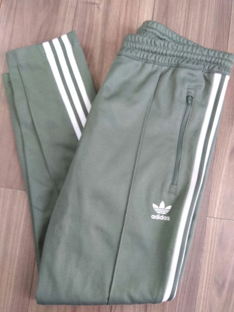 adidas ジャージ ベッケンバウアー パンツ L トレースグリーン